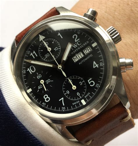 iwc chronograph vintage|iwc chronograph price.